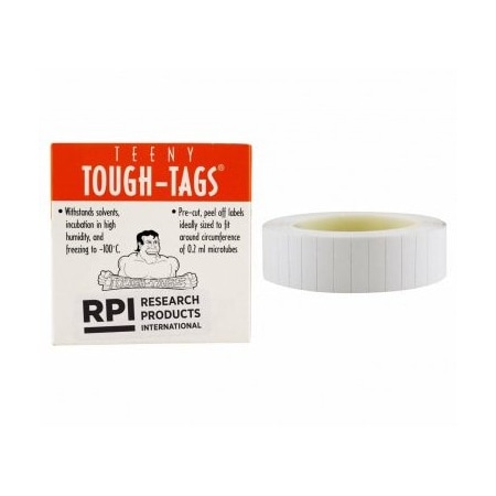 Diversified Biotech Tough-Tags, 0.2ml, White, 1500/pk, 1500PK 247117